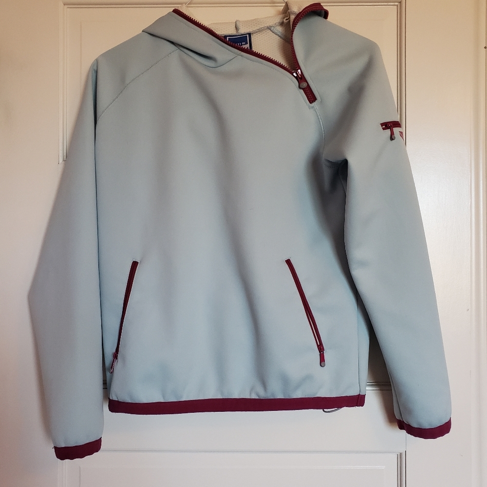 Lithic Lightweight Ski Pullover Hoodie Light Blue